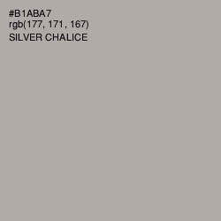 #B1ABA7 - Silver Chalice Color Image